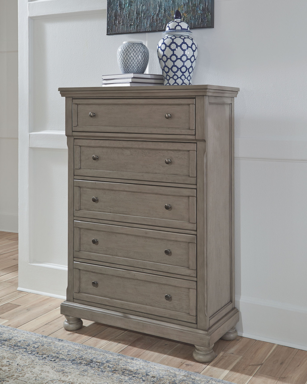 light grey dresser